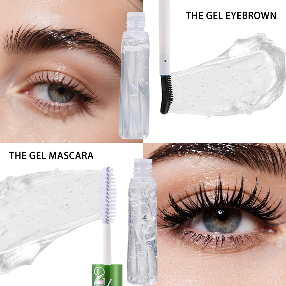 QICIY transparent mascara + eyebrow Gel two-in-one, curling and shaping, lustrous, waterproof and not heavy Application Scenario