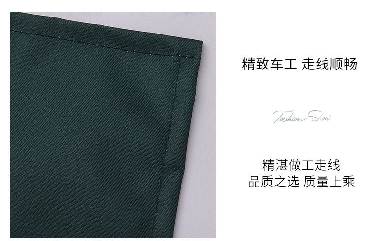 A fresh and fashionable cartoon bear apron for home kitchen, waterproof and oil-proof, cute for cooking, can be used to wipe hands, and worn around the neck and waist pic 19