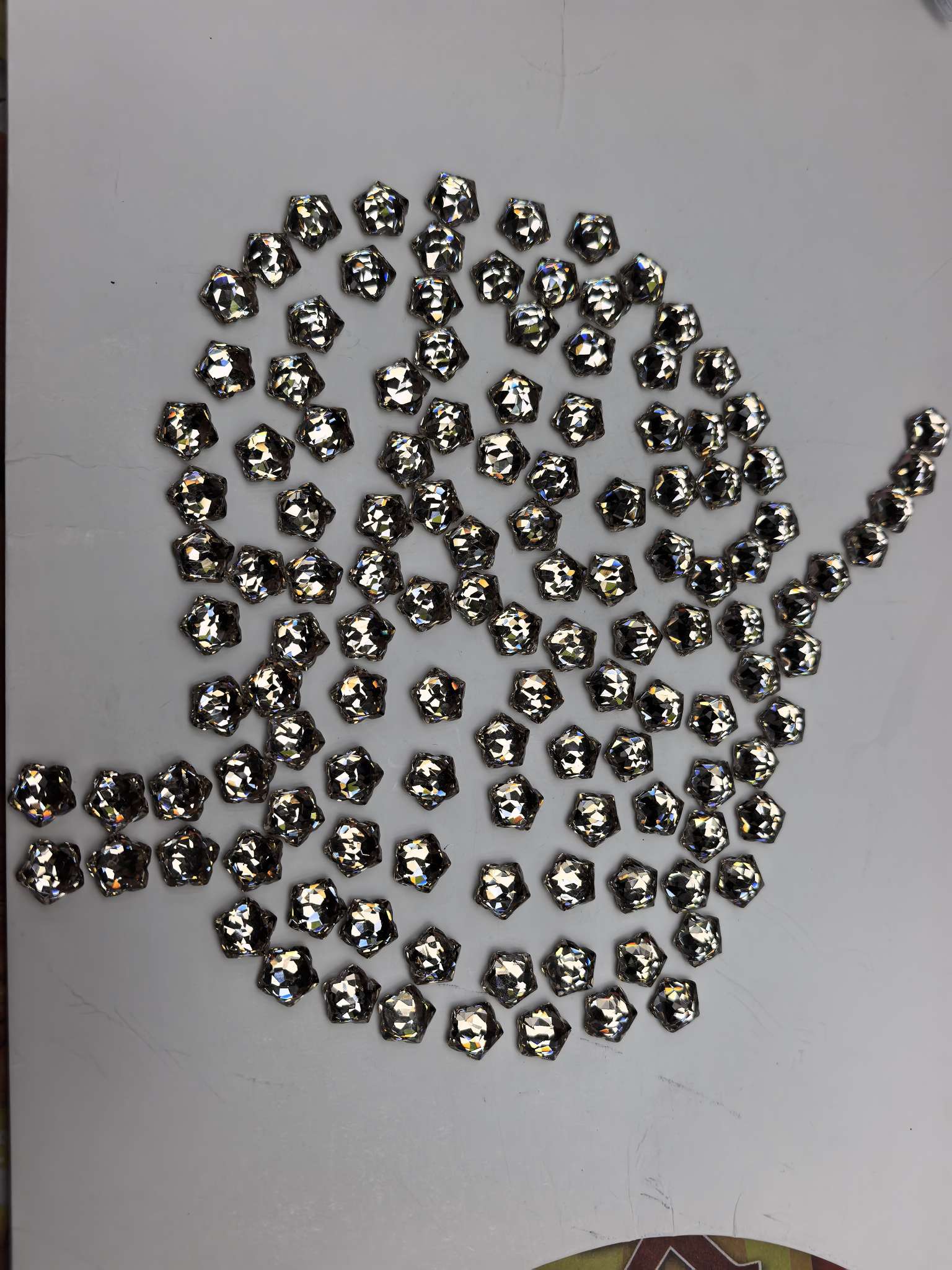 锦利水晶丝绸系列镀平面8*12长方八角013详情图3