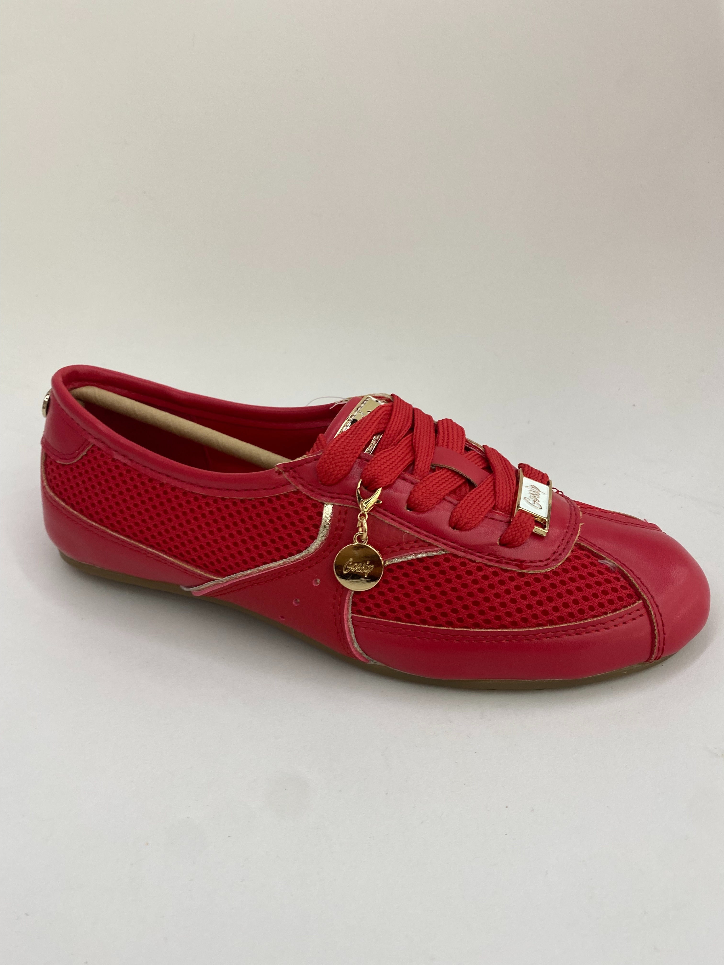 Red De Xun women's shoes, anti-slip and wear-resistant, casual life women's shoes full figure
