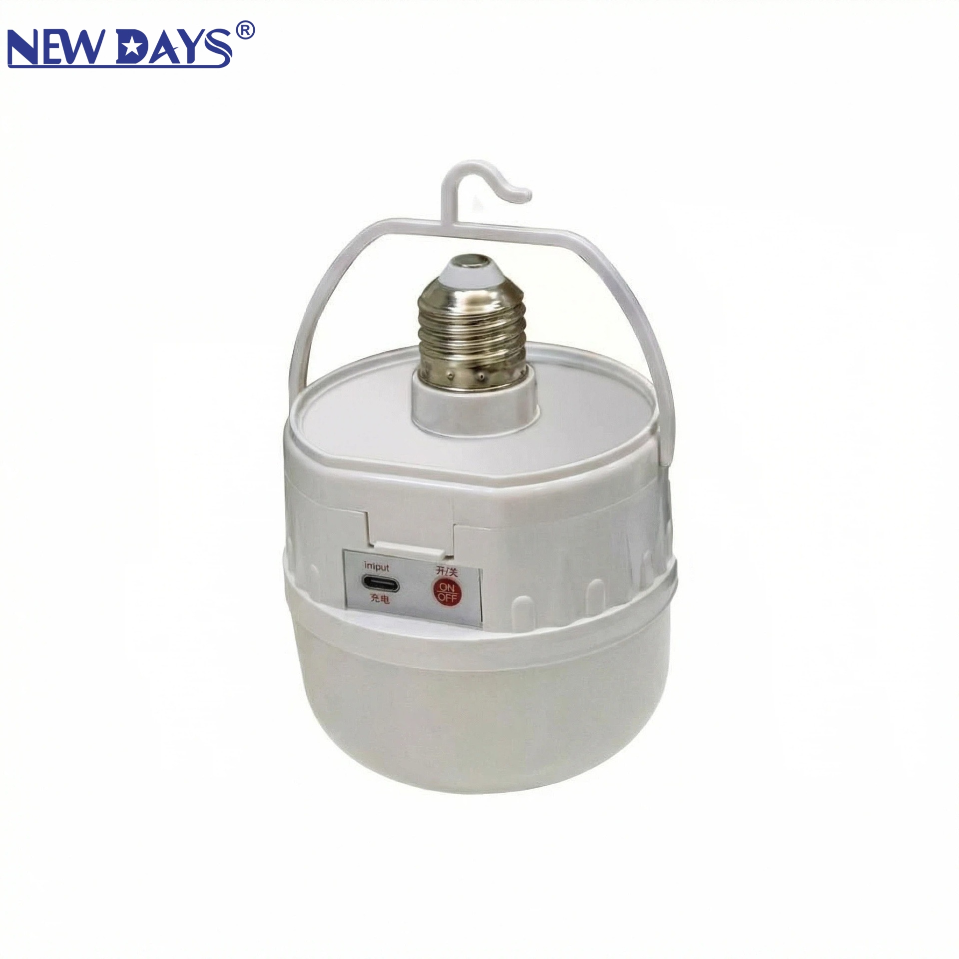 مصابيح LED الجديدة العابرة للحدود من طراز Newdays LED، والمصابيح ذات إضاءة عالية الكفاءة في استخدام الطاقة، ومصابيح الطوارئ في الهواء الطلق لبطاريات الطيران الطويلة جدا Item Picture