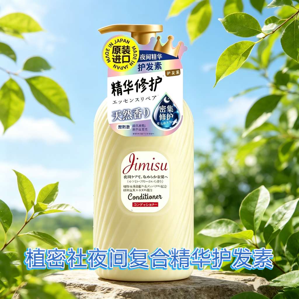 Original imported Zhimishe Night Compound Hair Conditioner 500ml repairs, moisturizes, smoothens, lusters and strengthens hair strands