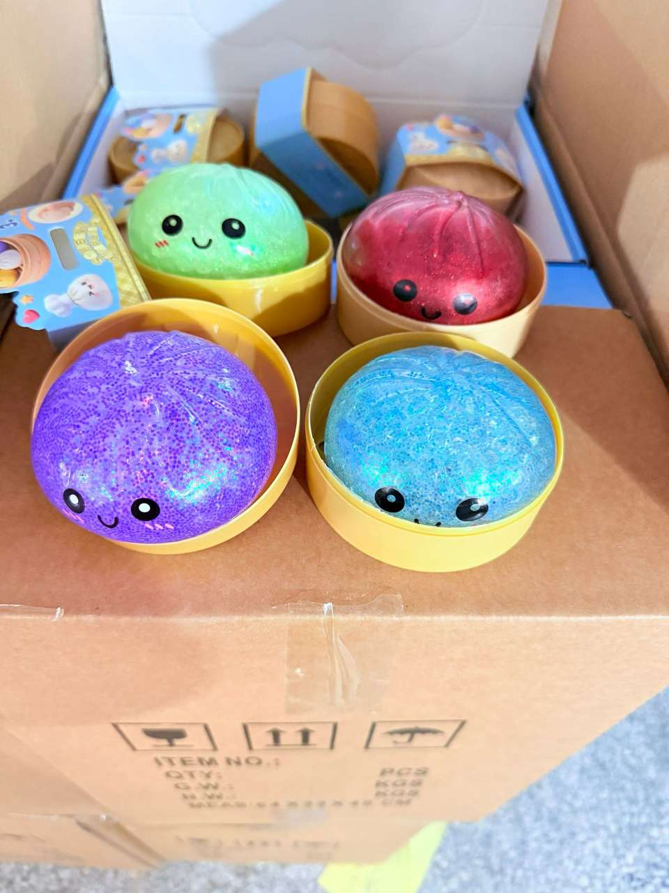 面粉包子金粉珠子包子产品图