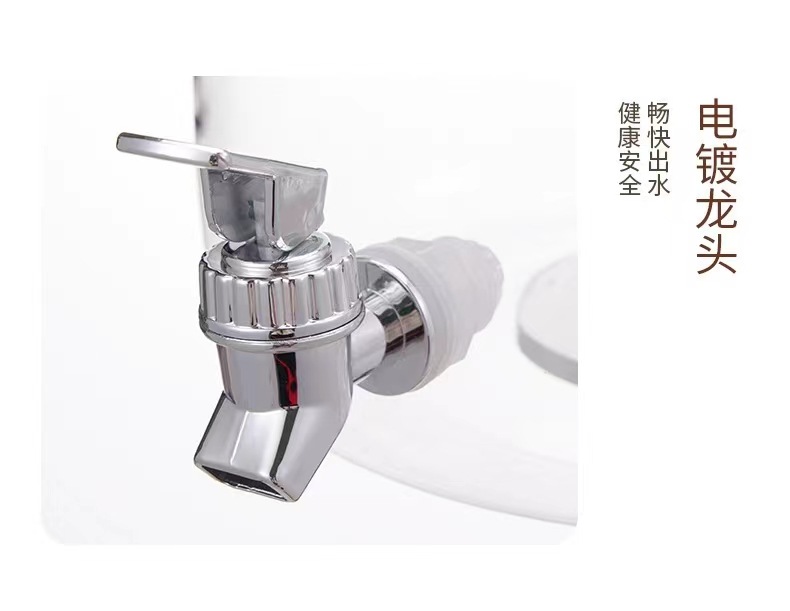 J210-5831冷水壶带龙头水具套装大容量家用凉水壶餐厅露营水果茶可乐饮料桶详情图7