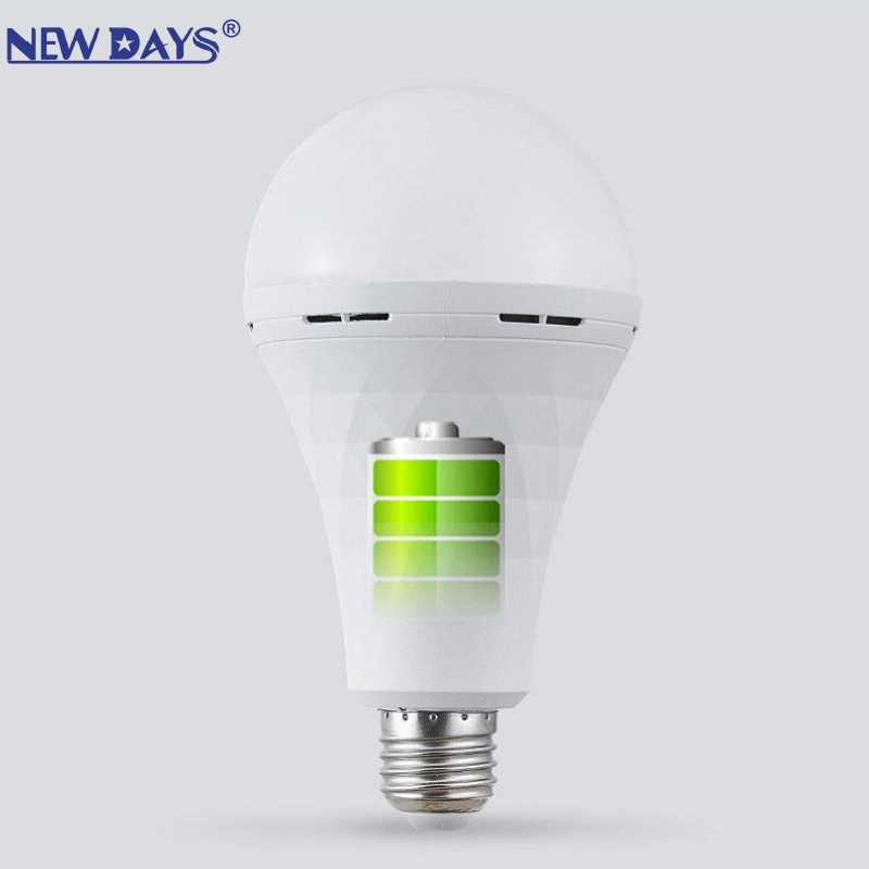 NEWDAYS brand cross-border new led bulb emergency bulb, large-capacity battery DOB wide-voltage energy-saving high-brightness lamp, essential led bulb bulb for outdoor camping Item Picture
