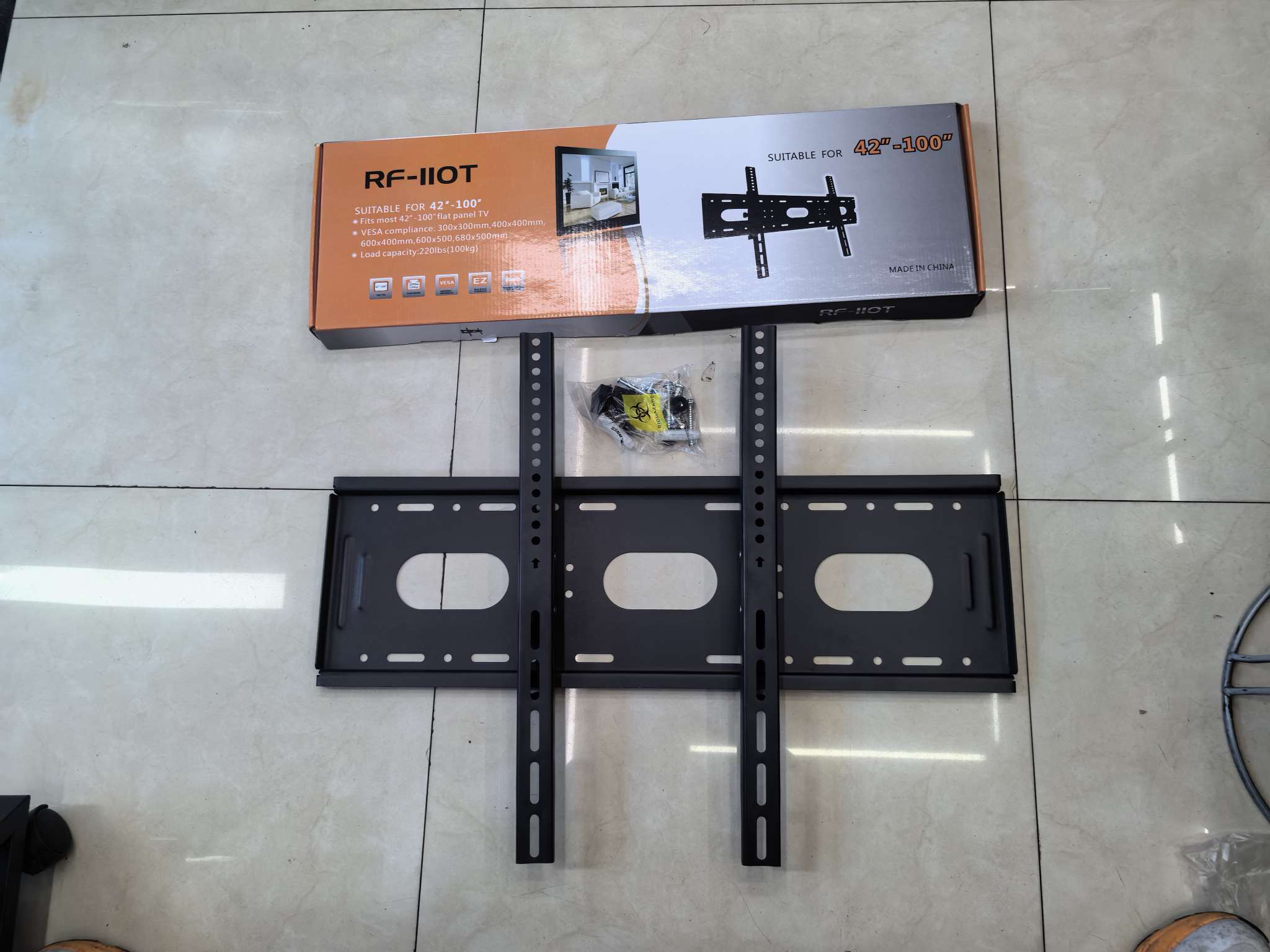 RF-110T电视机挂架上下可调通用支架液晶电视屏支架