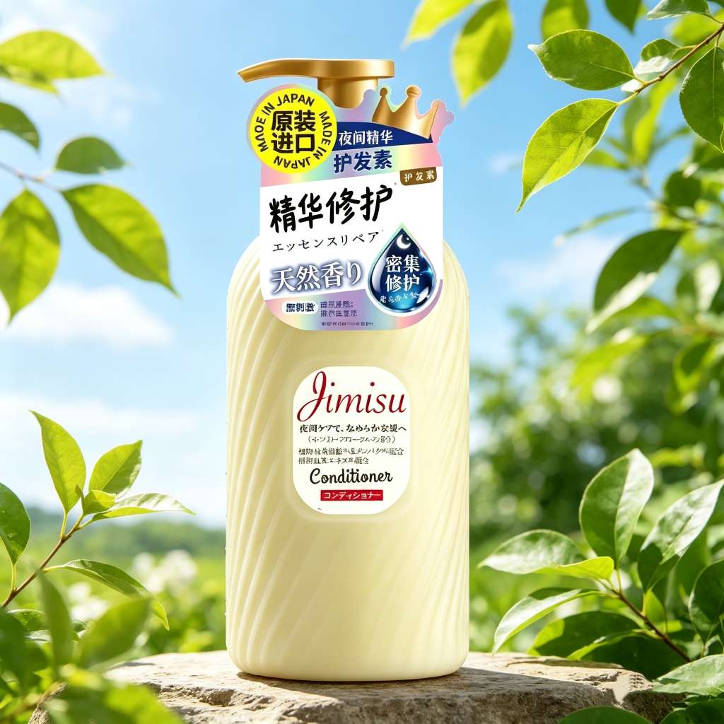 Original imported Zhimishe Night Compound Hair Conditioner 500ml repairs, moisturizes, smoothens, lusters and strengthens hair strands details Picture