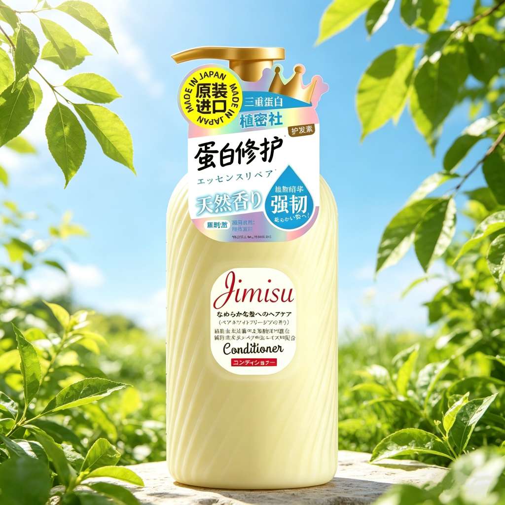 Original imported Zhimishe Triple Protein Essence Hair Repair Conditioner 500ml, Smooth and lustrous Hair Repair Conditioner Item Picture