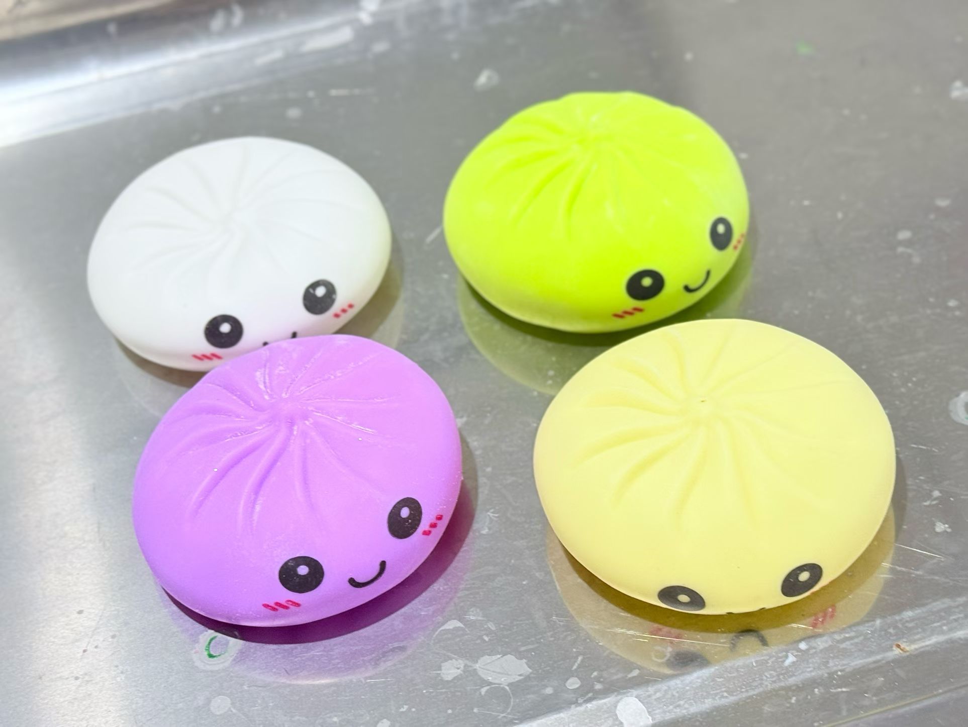 面粉包子金粉珠子包子