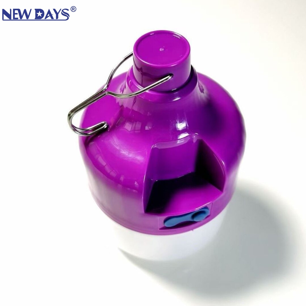 NEWDAYS brand cross-border new led bulb emergency light charging bulb, portable with hook and movable, energy-saving and high-brightness lighting led bulb bulb Item Picture