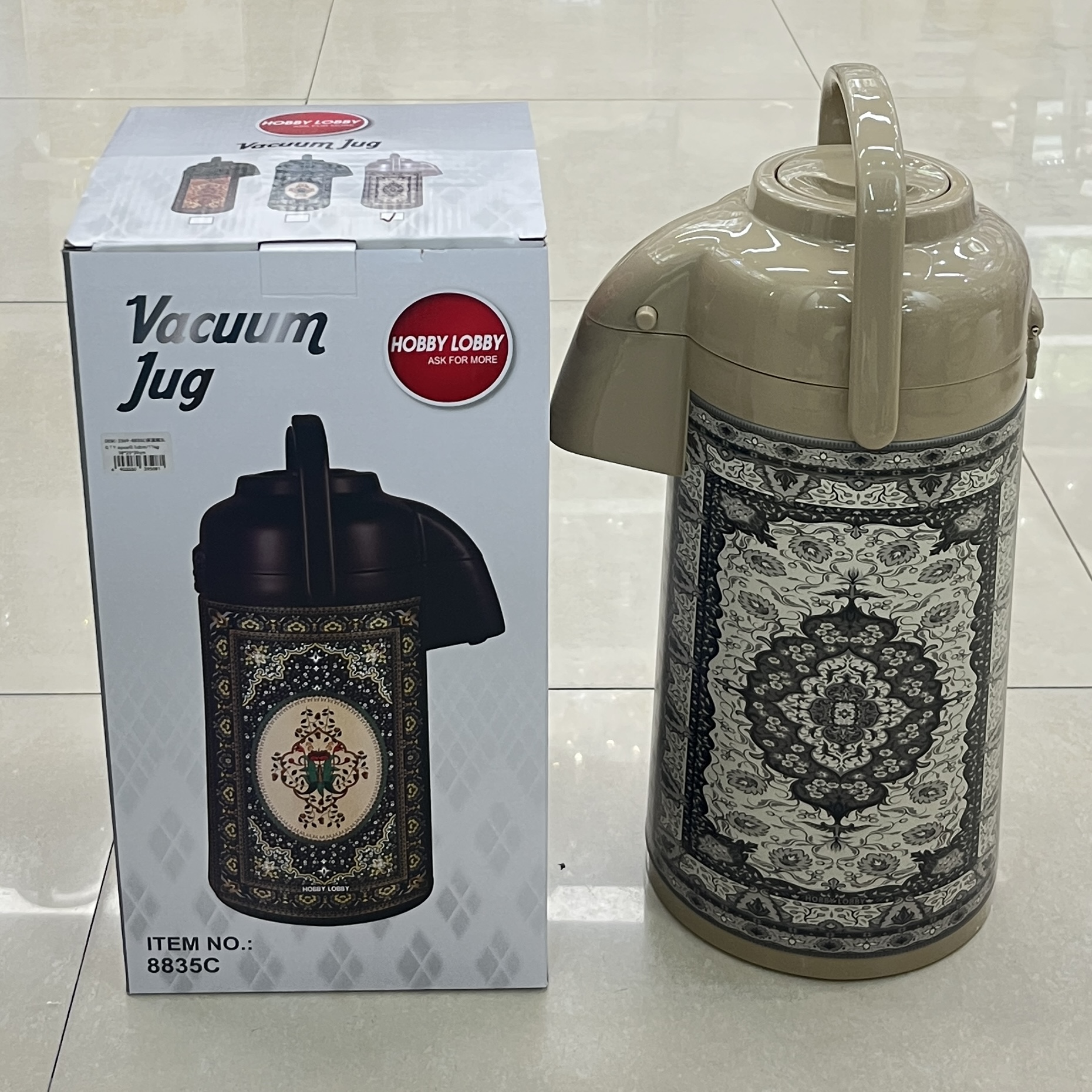 Retro Persian-style thermos flask, 3L large capacity thermos flask, household and commercial guests' warm water flask Application Scenario