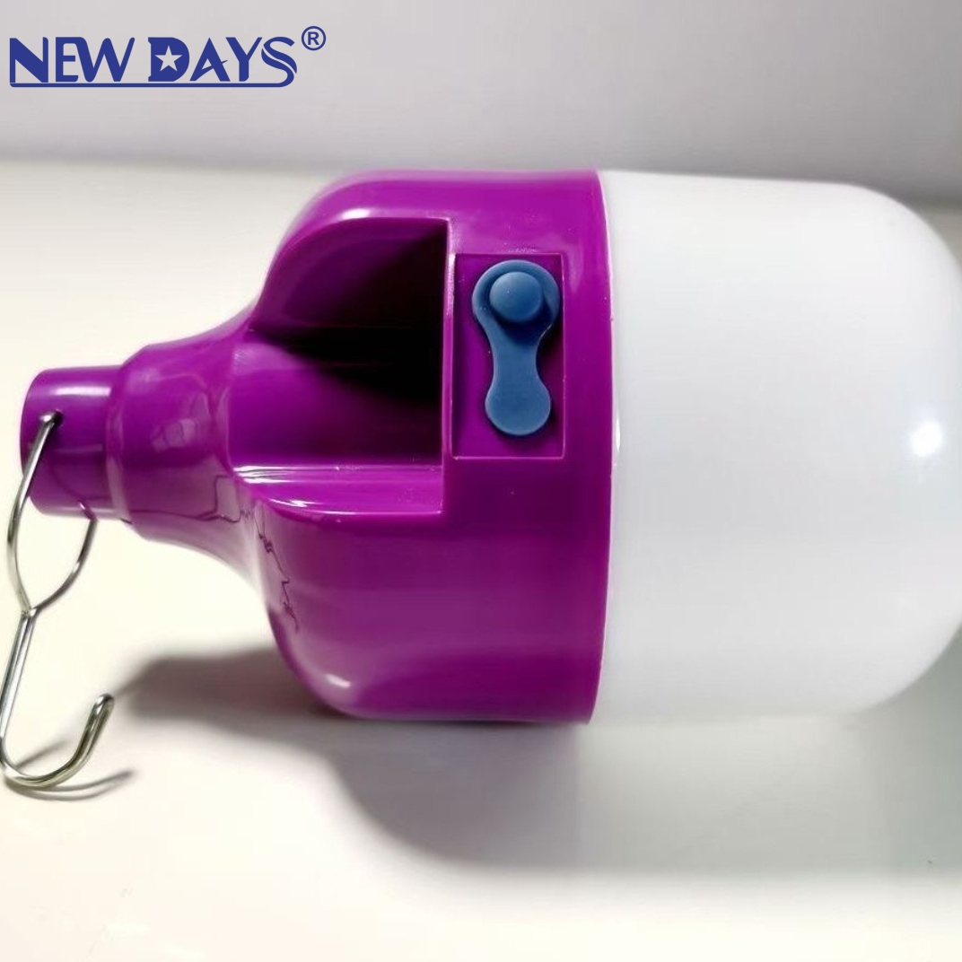 NEWDAYS brand cross-border new led bulb emergency light charging bulb, portable with hook and movable, energy-saving and high-brightness lighting led bulb bulb Application Scenario