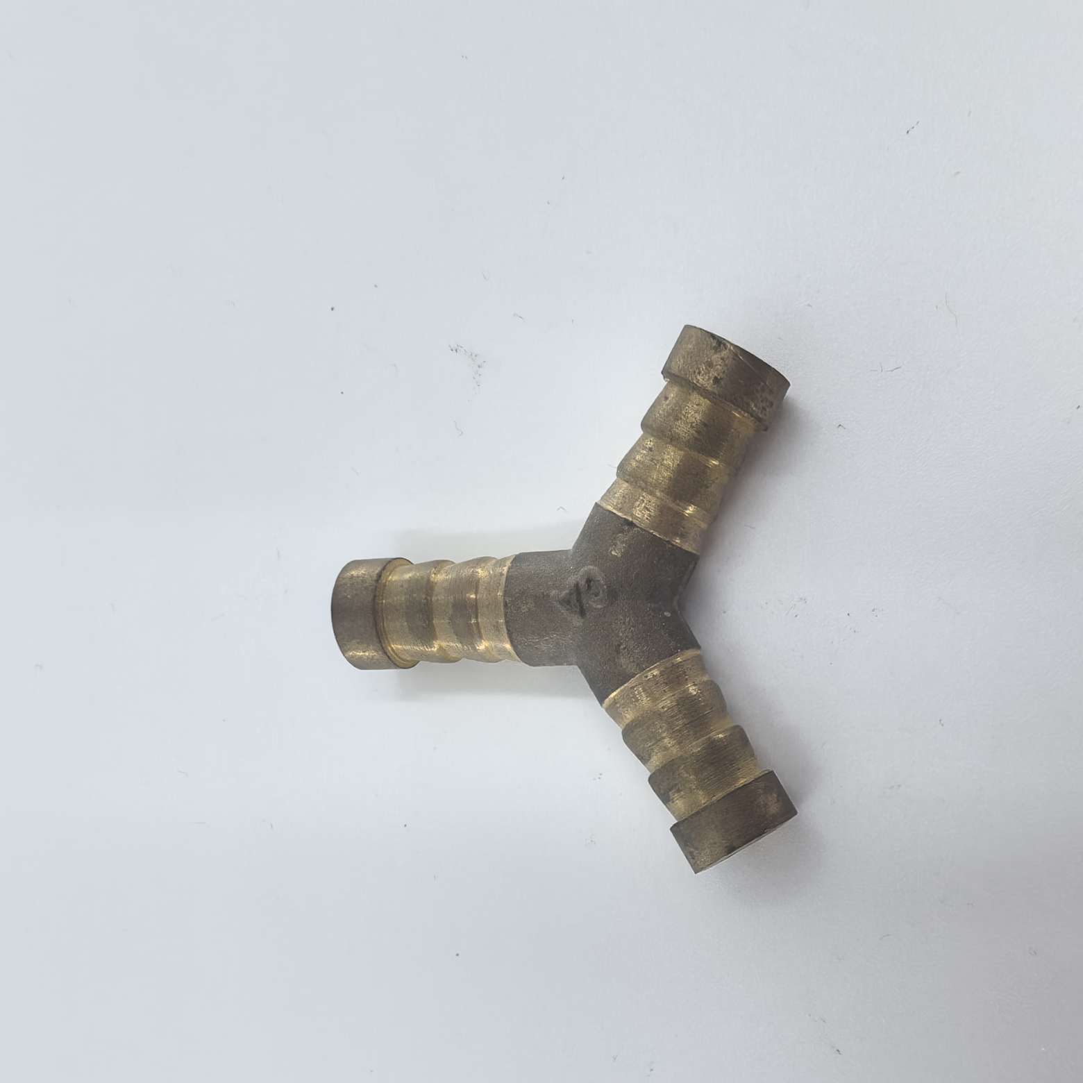 All-copper thickened pipe fittings, plumbing hardware joints, three-way fittings, home decoration engineering copper accessories detail image 3