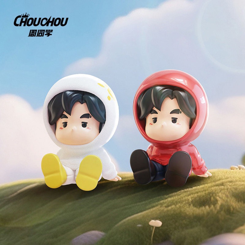 The official Q-version character of Jay Chou's peripheral products, "Jay's Life, Cute Cinema Series" collectible figurines, blind boxes, trendy toys, creative gifts and decorative items Specification image