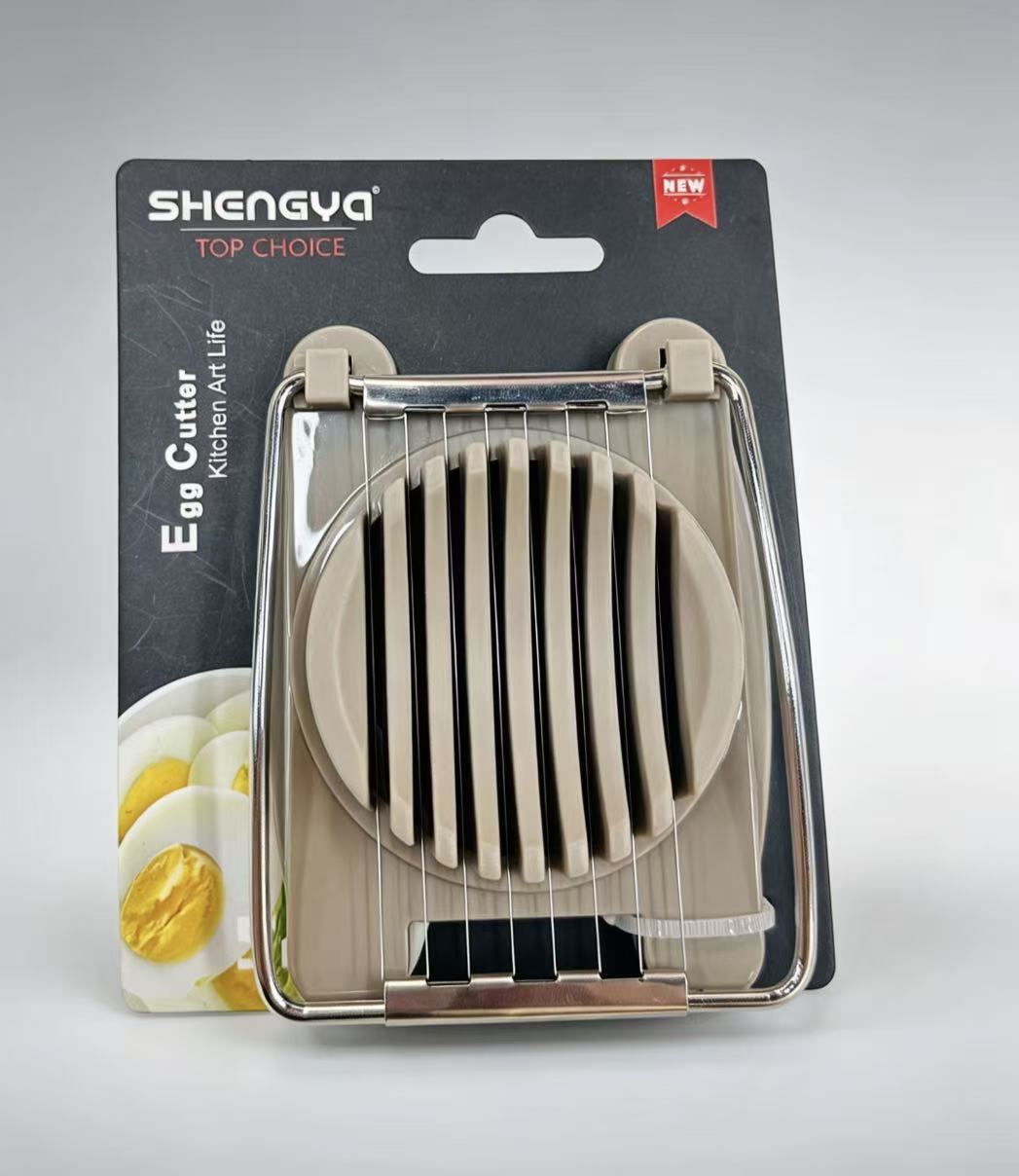 Plastic egg slicer, egg cutter