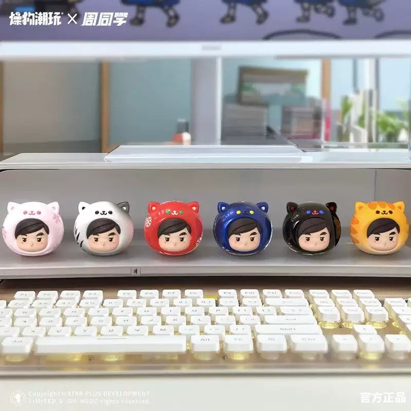Authentic Zhou Tongxue Miao Miao Meng Li Series Meng Li Jay Chou star trendy Creative cute decorative Blind box figurines, cute collectible toys Application Scenario
