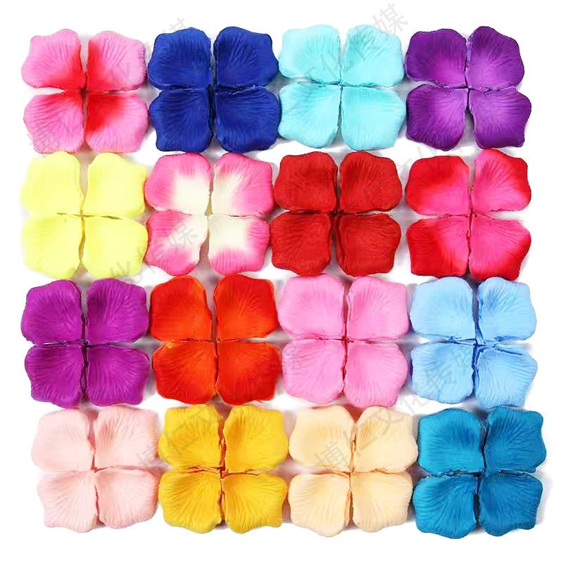 Simulated rose petals for birthday, wedding, proposal, declaration of love, wedding decoration, hotel decoration, romantic hand scattering items