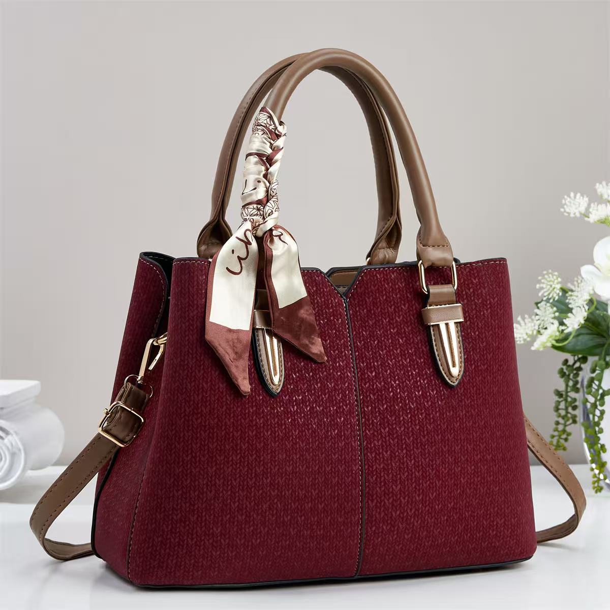 High-quality women's sachet, fashionable crossbody bag for women. PU High-quality women's sachet, fashionable crossbody bag for women detail image 6
