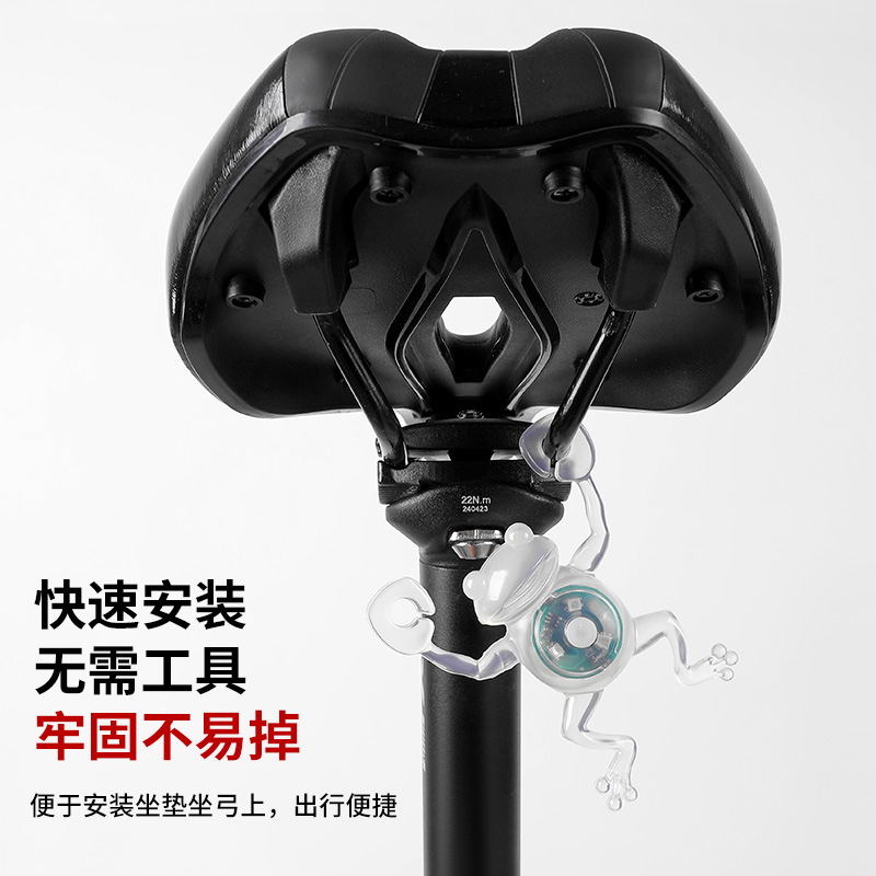 BG-3177 bicycle creative Taillight Night Riding Warning Light Mountain Road Bike Gorilla Frog Waterproof Taillight Riding Equipment Bicycle taillight Item Picture