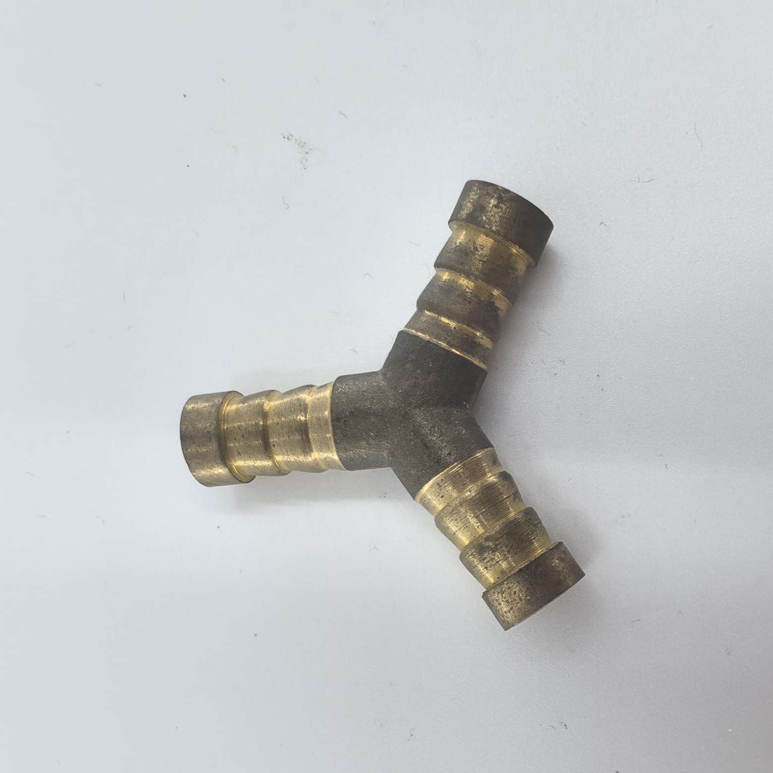 All-copper thickened pipe fittings, plumbing hardware joints, three-way fittings, home decoration engineering copper accessories detail image 2