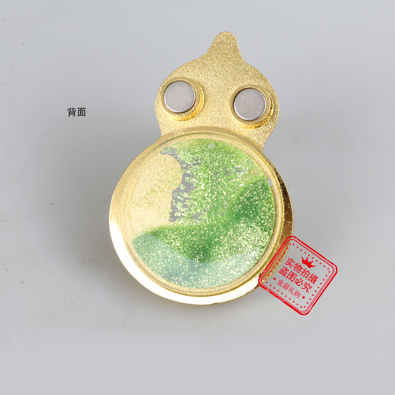 DIY metal relief sand fridge magnets, magnetic stickers, urban and rural tourism cultural and creative souvenirs, national trend souvenirs details Picture
