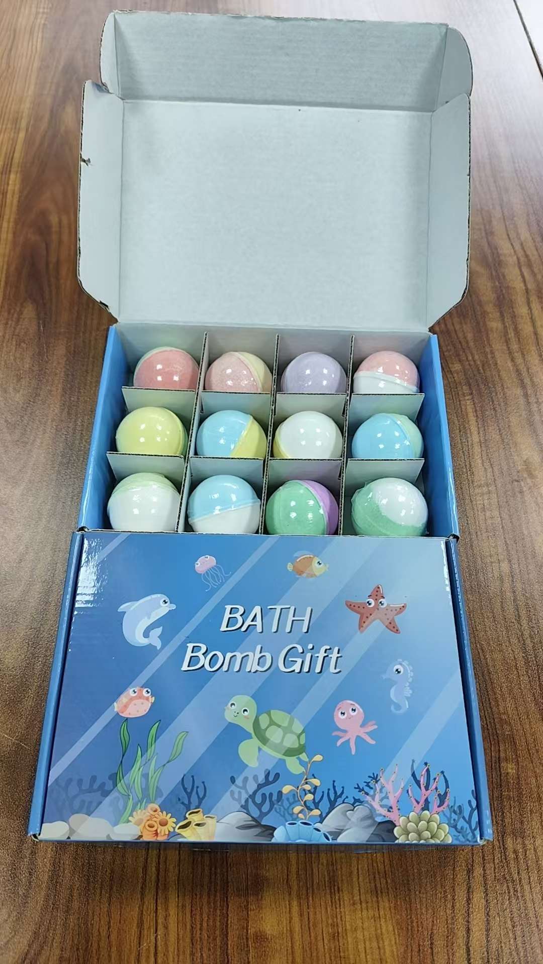 Bath balls, salt bath balls, toy blind box, trendy figurines, new and unique toys, surprise blind box style detail image 2