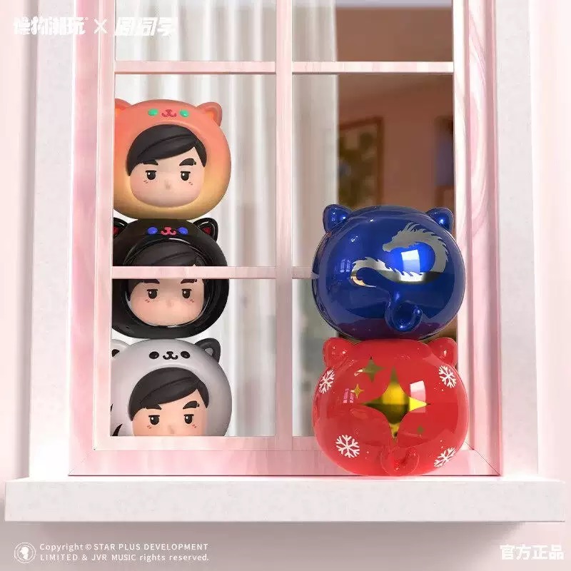Authentic Zhou Tongxue Miao Miao Meng Li Series Meng Li Jay Chou star trendy Creative cute decorative Blind box figurines, cute collectible toys Specification image