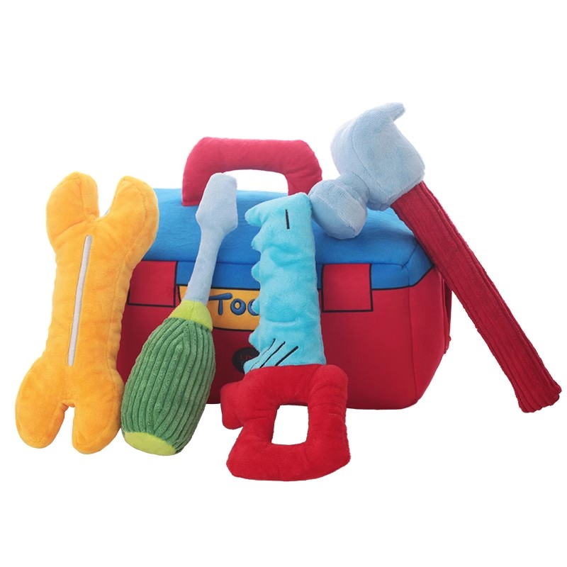 Toutoule Pet Supplies, pet dog toys, high-quality, wear-resistant and durable toolbox series