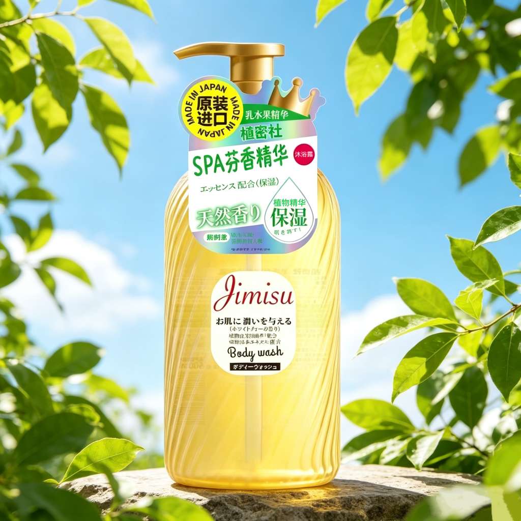 Original imported Planmisha Shea Butter Essence Body Wash 500ml Deep Moisturizing and Nourishing Dry skin Body Wash detail image 6