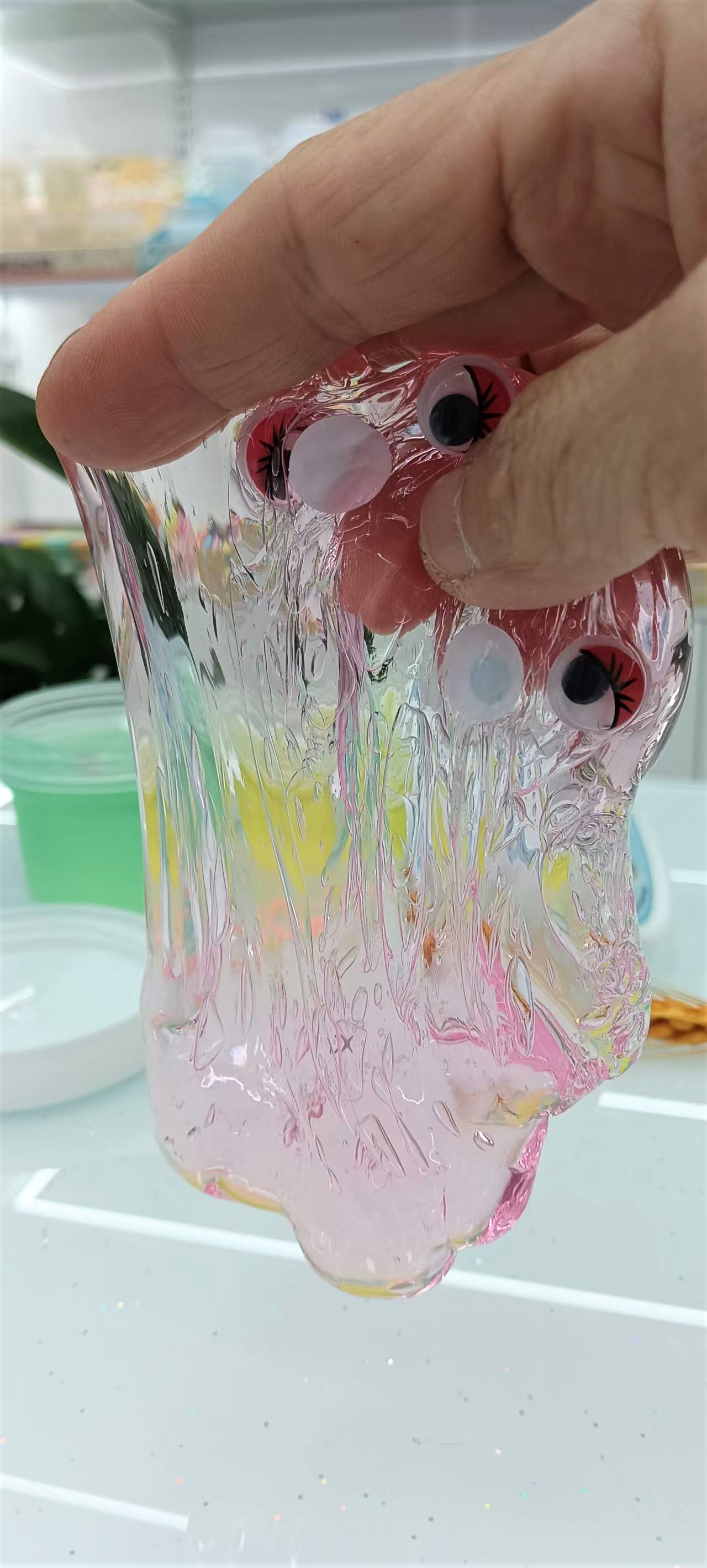 菜虫起泡胶/拉伸/揉捏/拍打/解压/减压、好玩/有趣玩具12入陶泥匠B0035