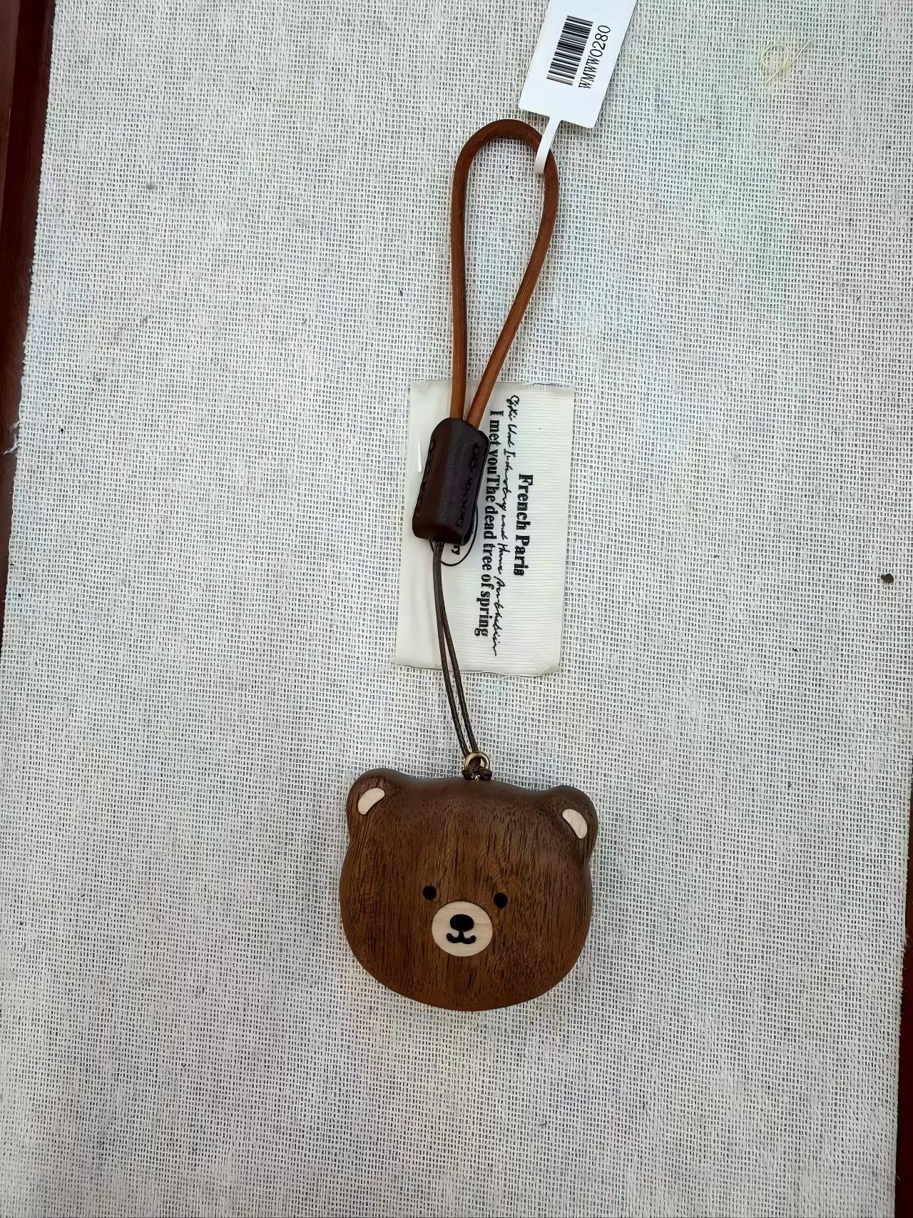 Bear head pendant