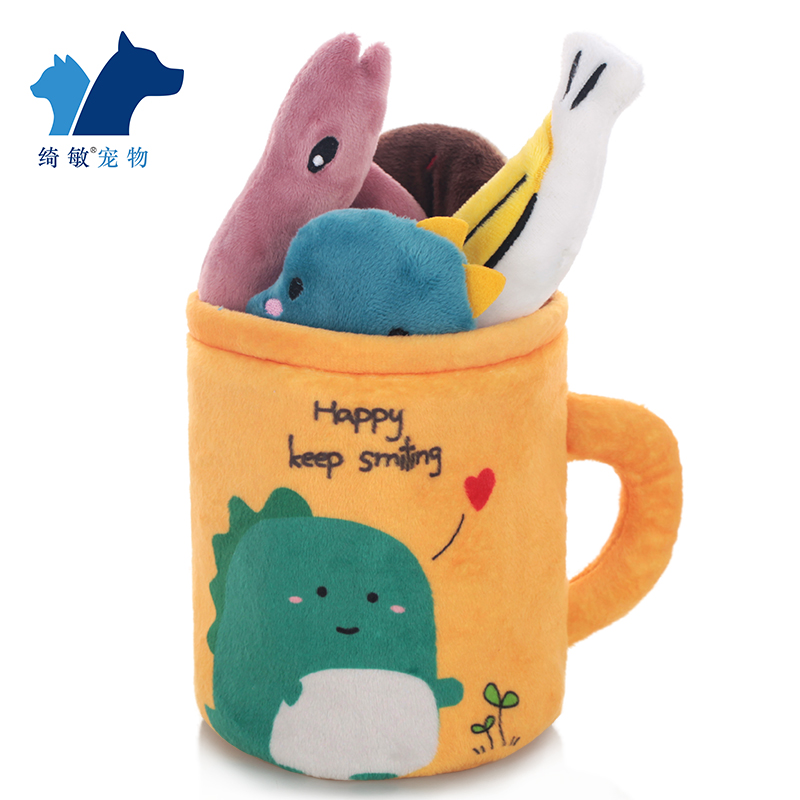 Catnip plush cat toys, pet plush toys, cat toys, pet supplies, cat gift cups series details Picture