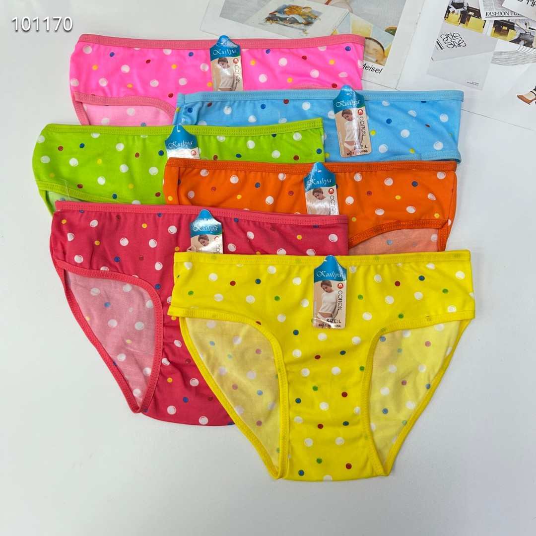 DD-8670#L mixed-color women's underwear, Women's printed women's briefs, milk silk underwear, best-selling underwear in Africa and South America, underwear QNI Item Picture