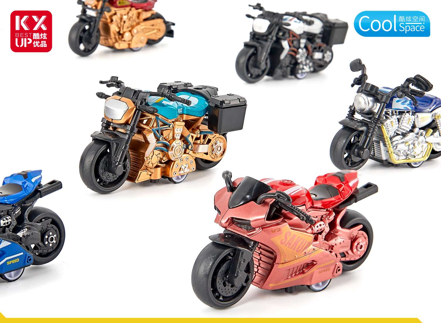 Alloy car model toy motorcycle model motorcycle model alloy toy car Application Scenario
