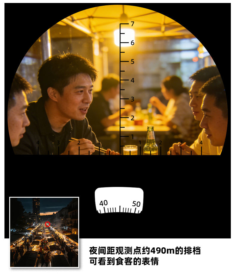 双筒望远镜双筒望远镜日夜两用户外找蜂专便携观鸟日夜两用便携式 pic 10