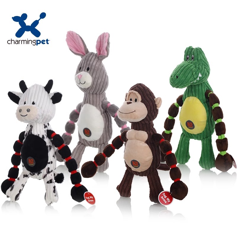 Biting dog toys, pet supplies, pet dog toys, pet toys, high-quality, wear-resistant and durable Cross animal series
