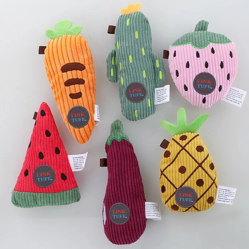 Catnip plush toys, pet cat toys, cat toys, pet supplies, cat teasing toys, cat fruit series details Picture