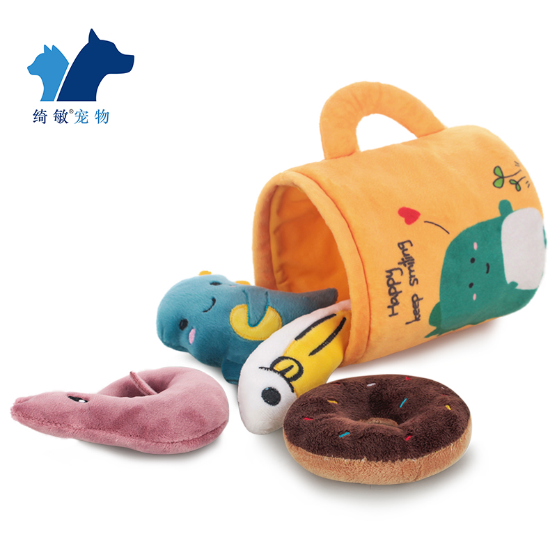 Catnip plush cat toys, pet plush toys, cat toys, pet supplies, cat gift cups series Specification image