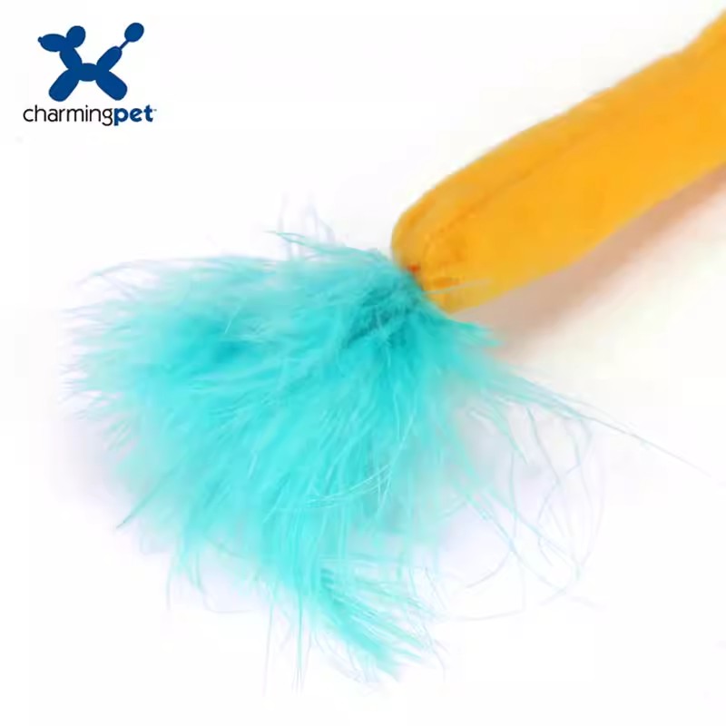 Cat teaser, pet cat toys, cat supplies, funny, fun and chewy cat teaser details Picture