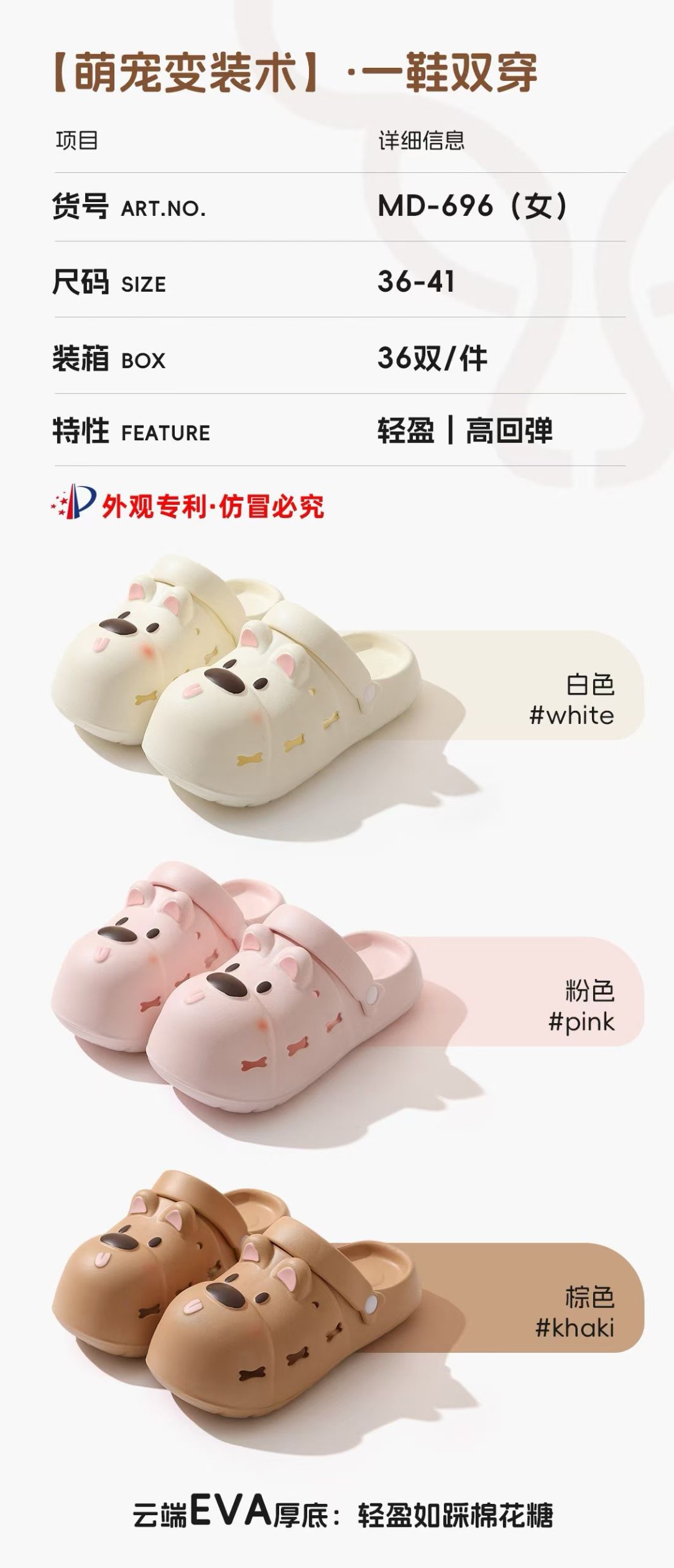 Anti-slip plastic crocs for women in summer are comfortable, breathable and have soft soles Application Scenario
