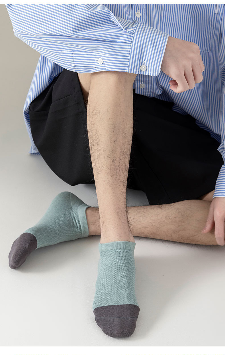 Underwear/Socks/Boat socks, invisible socks, socks, summer socks wholesale, socks for men, summer men's short socks detail image 15