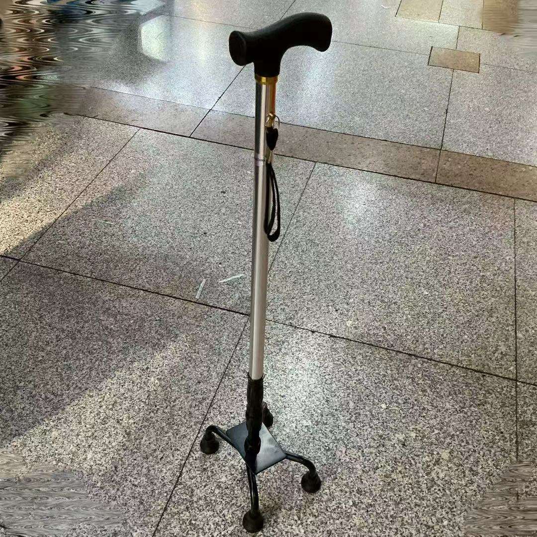 高档铝合金四脚拐杖 details Picture