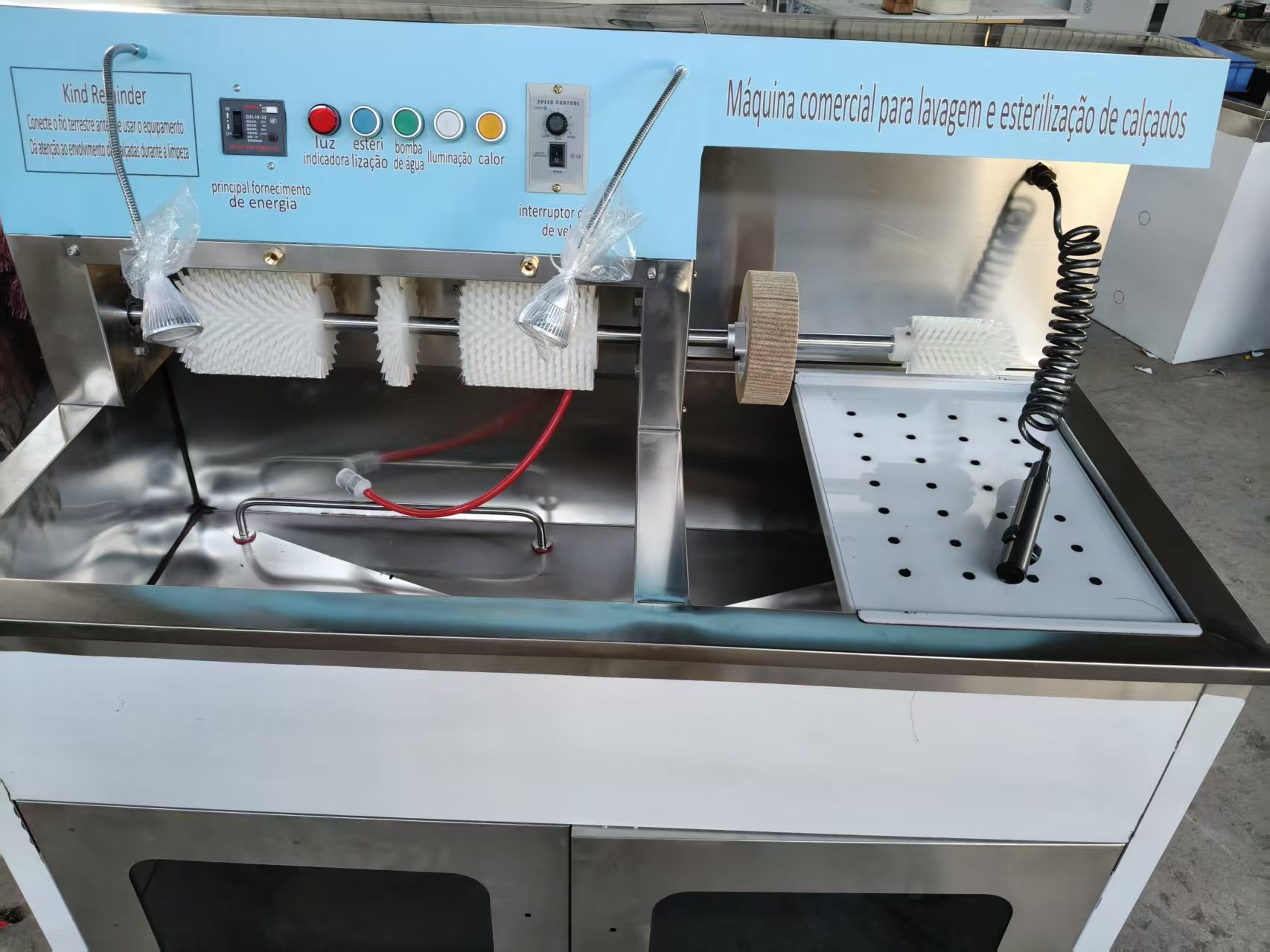 Direct sales from manufacturers of shoe washing machines, shoe drying machines, disinfection and drying machines, industrial washing machines, water washing machines and drying machines detail image 4
