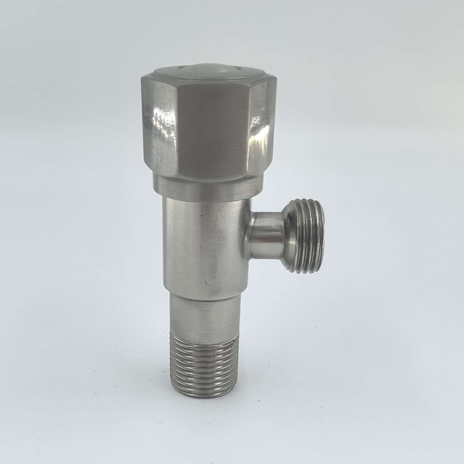 All-copper thickened Angle valve, universal cold and hot water stop valve, household explosion-proof three-way Angle valve, hardware accessories detail image 3