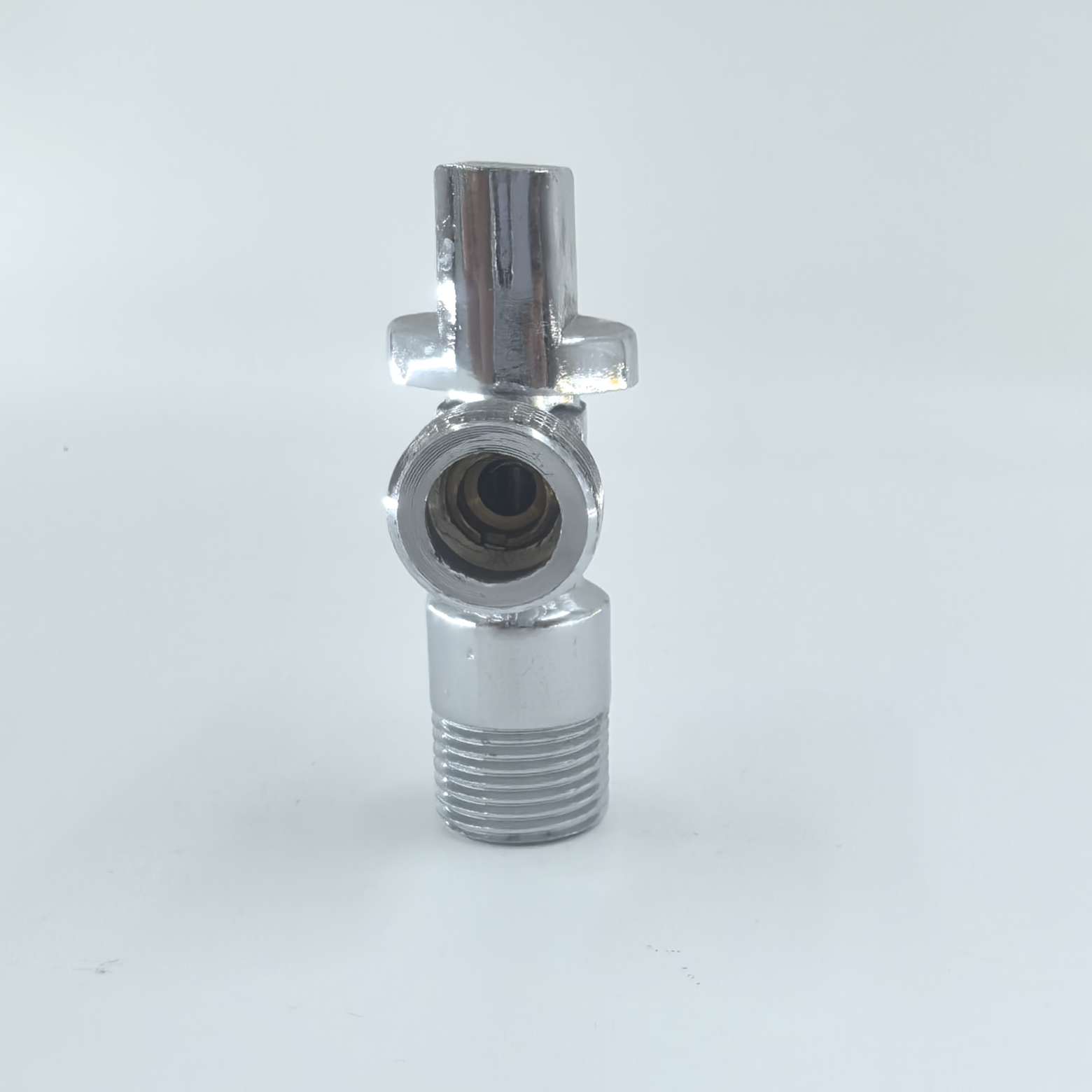 Zinc alloy thickened explosion-proof cold and hot universal Angle valve, toilet water heater stop valve detail image 2