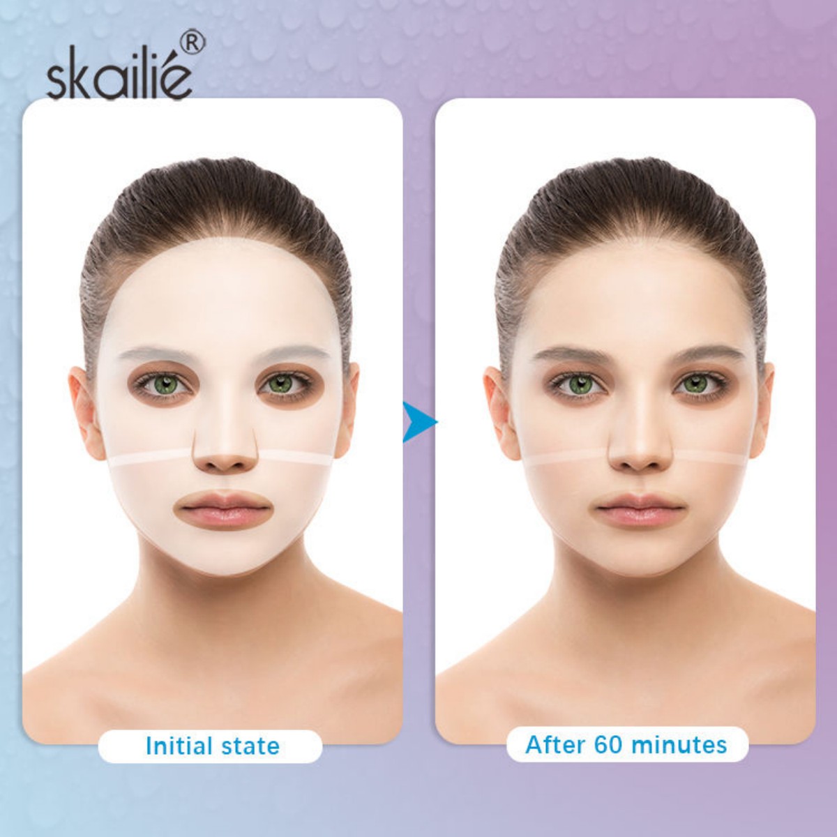 BIO-COLLAGEN REAL DEEP MASK Hydrating Facial Mask for Men Cross-border Natural Repair Application Scenario