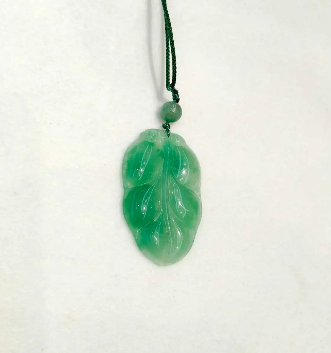 "Smoke and Rain Non-jadeite Pendant, high-end African jadeite natural jade pendant, large pendant for family business. detail image 3