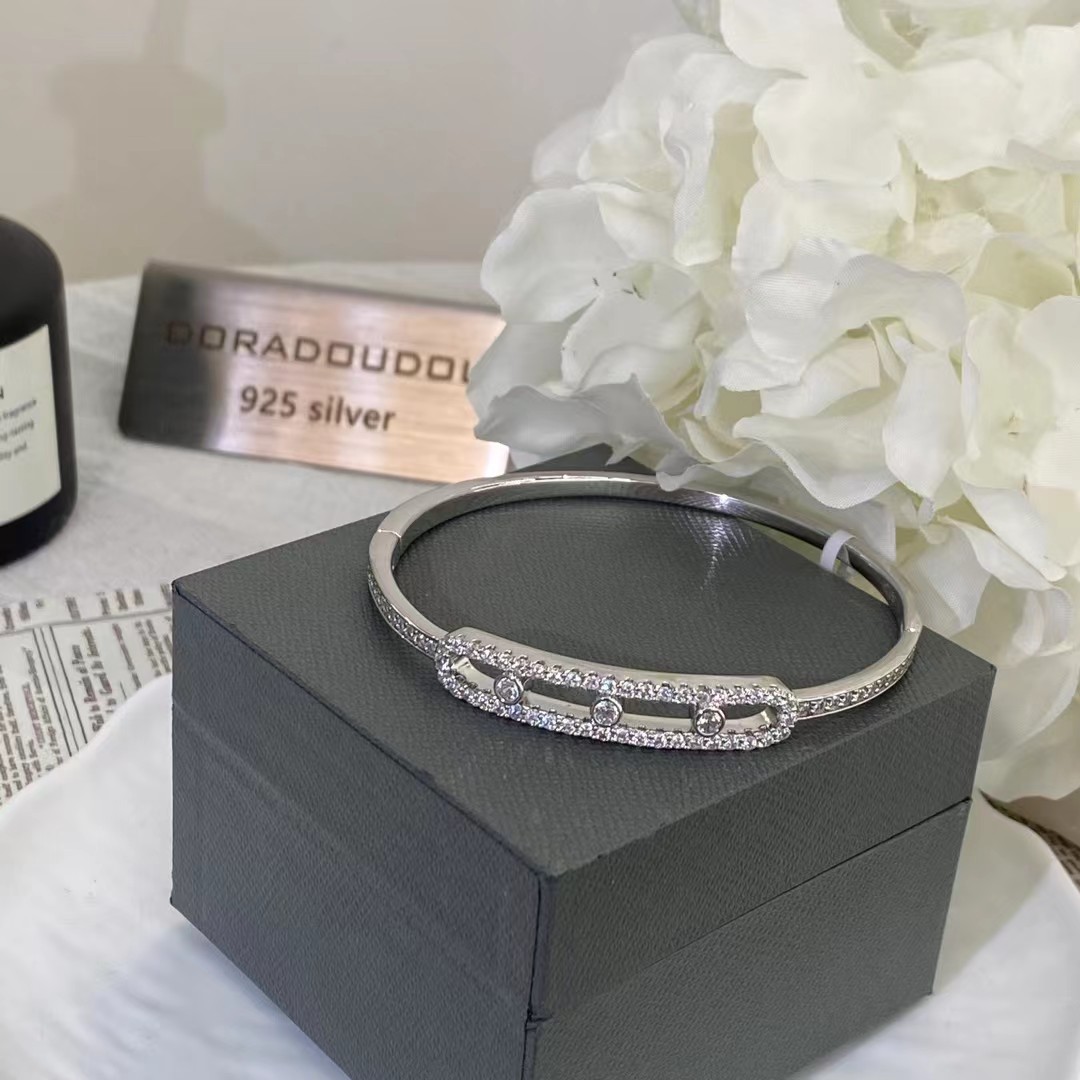 925 silver simple style bracelet