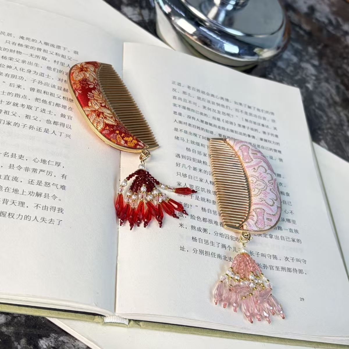 Wedding national trend hair accessories, combs, combs, hair accessories and headwear details Picture