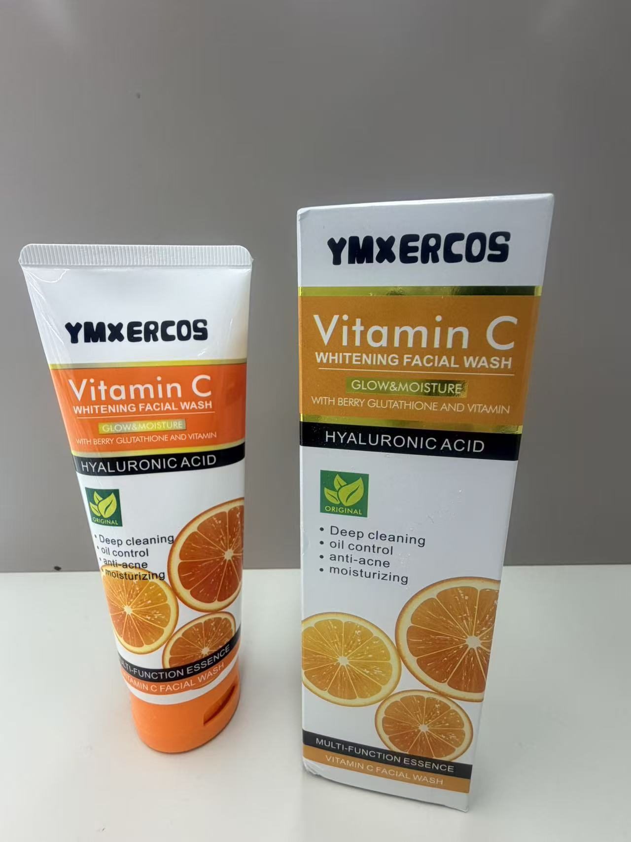 VC洗面奶洁面乳面部护理深度控油干净清爽 120ml